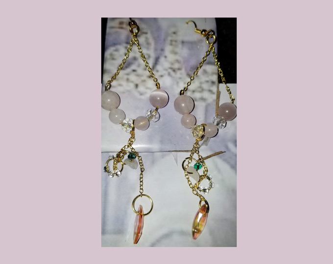 rose-quartz-dangle-earring