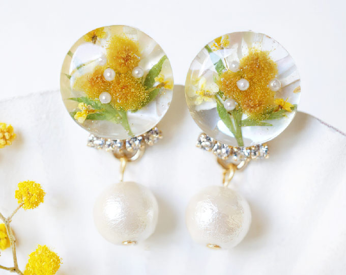 mimosa-bouquet-jewelry-set A