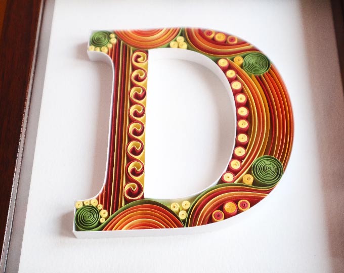 quilling-alphabet-name-initial-of B
