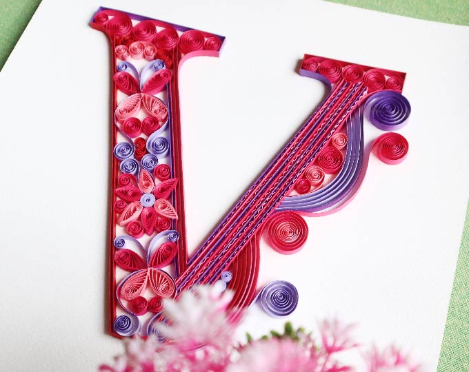 paper-quilling-initial-letter B