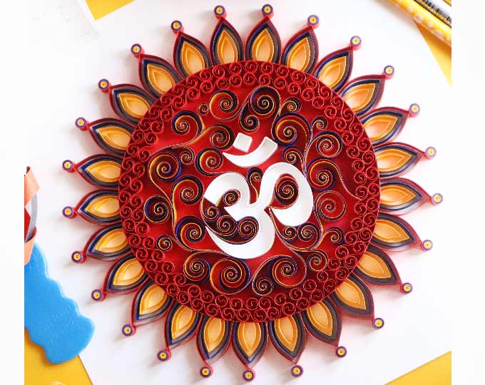 om-wall-art-made-to-order-quilled D