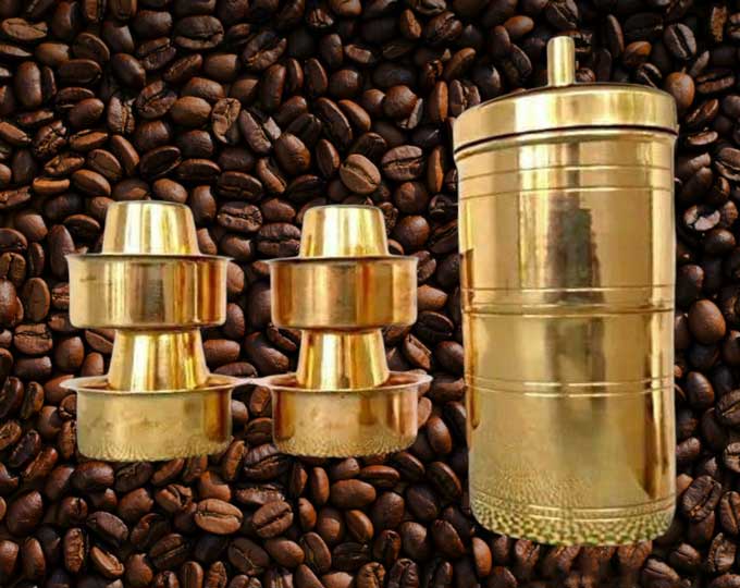 Pure-Brass-Coffee-Filter-Kumbakonam A