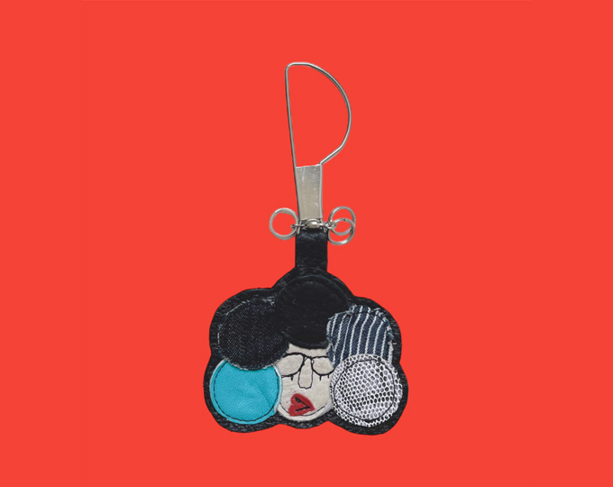 Afro-key-chain